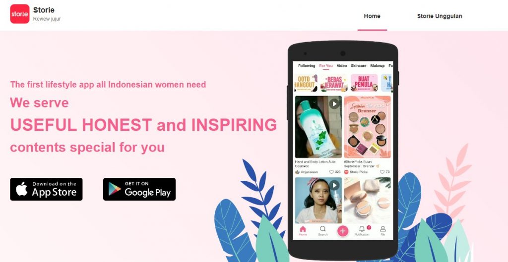Aplikasi Review dan Tips Kecantikan Pertama Di Indonesia