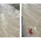 Viral Aksi Heroik Prajurit TNI Selamatkan Balita Terseret Arus Sungai